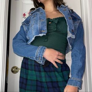 ADORABLEE Cropped Jean Jacket!<3